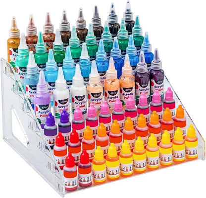Acrylic Paint Organizer, Painting Bottle Holder, Acrylic Paint Storage Organizer by Cocheetah