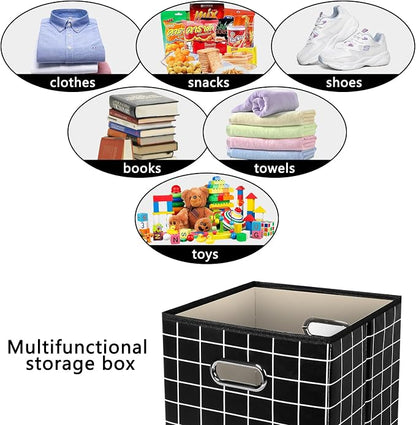 Yunkeeeper storage bins Cubes, Fabric Cube Organizer - Image 3
