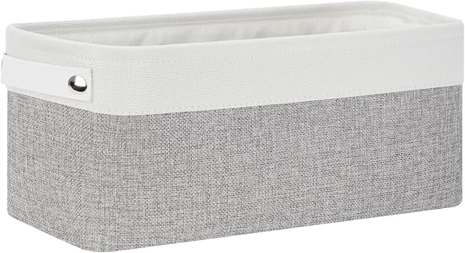 Bidtakay Small Bins for Organization Fabric Baskets for Toilet Paper Storage - Image 9