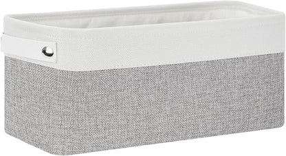 Bidtakay Small Bins for Organization Fabric Baskets for Toilet Paper Storage - Image 9