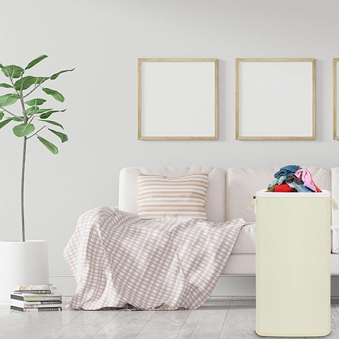 SNIGJAT Extra Large Laundry Hamper, 100 L Tall Laundry Basket - Image 6