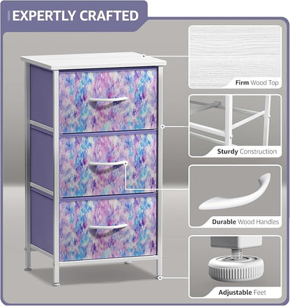 Sorbus Nightstand Storage Organizer Chest - Image 4