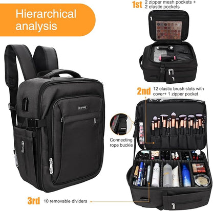 Relavel Makeup Backpack - Image 3