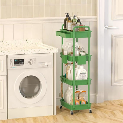 4 Tier Rolling Utility Cart - Image 6