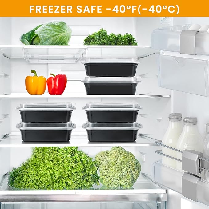 38oz Meal Prep Containers, Extra Large &Thick Food Storage Containers - Image 7