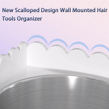Hair Tool Organizer, Wall Mount Hair Dryer Holder - Image 5