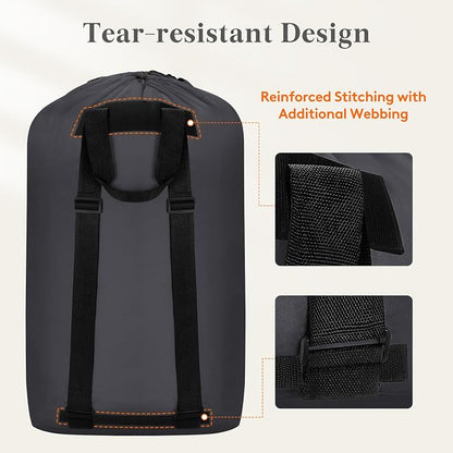 Lifewit Laundry Bag, Extra Large Laundry Backpack - Image 3