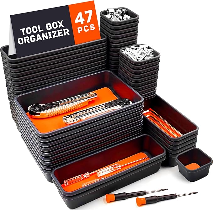 Tool Box Organizer, Tool Drawer Organizer Tray Divider, Toolbox Organization by Vexercisehoop