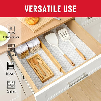 Cooyes Refrigerator Liners, Non-Slip Fridge Liners Washable, Absorbent - Image 6