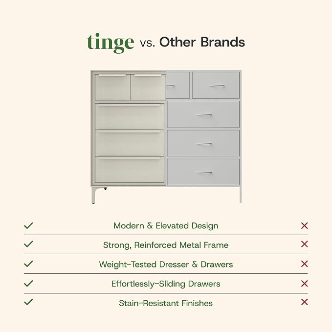 Naima Premium Fabric Dresser - Image 9