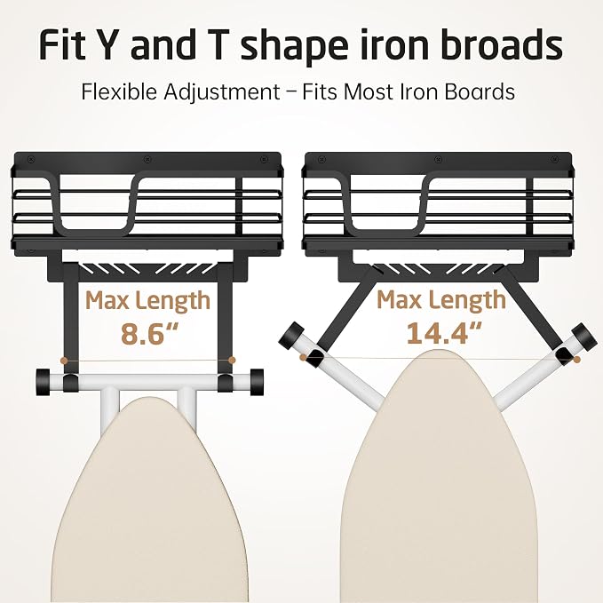 KES Ironing Board Hanger Wall Mount - Image 7