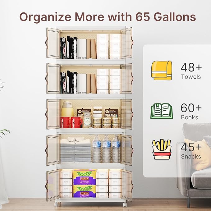 UAMFURI Stackable Storage Bins - Image 2