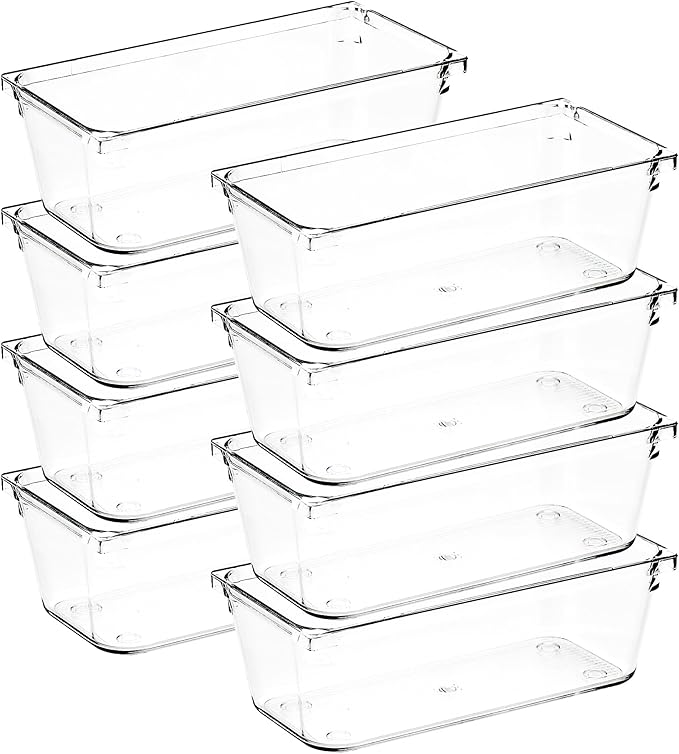 8 Pack Drawer Organizer by Ravinte+Decor