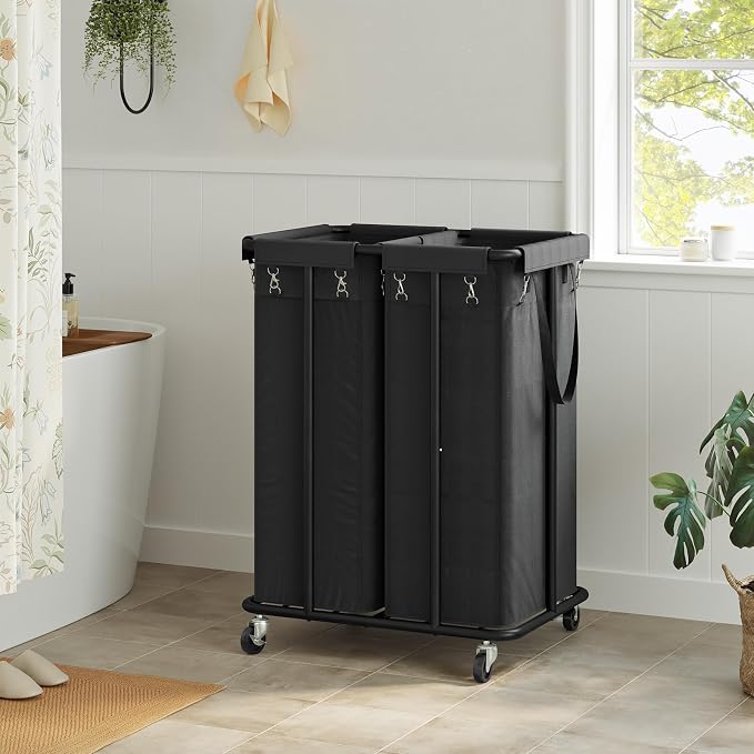 WOWLIVE Double Laundry Hamper - Image 3