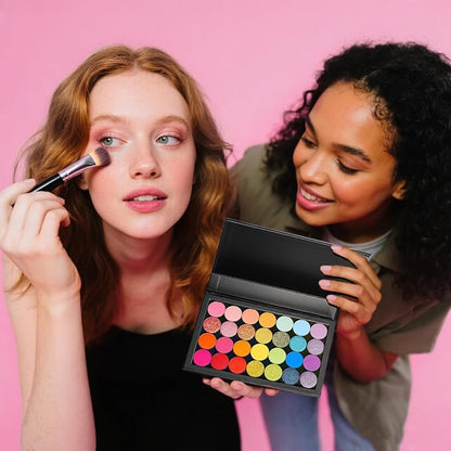 Strong 4 Layers Empty Magnetic Palette Book Palette+1pcs Makeup Depotting - Image 8