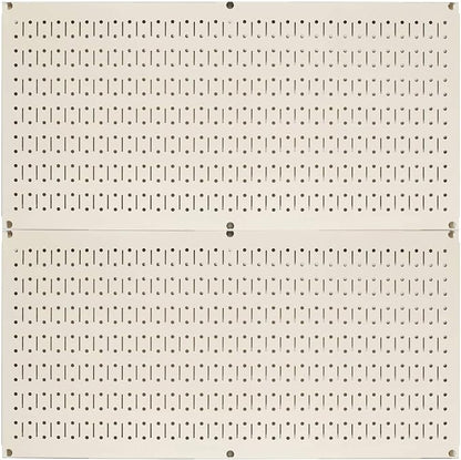 Wall Control Pegboard Rack Horizontal Metal Pegboard Garage Tool Storage Pack by Wall+Control