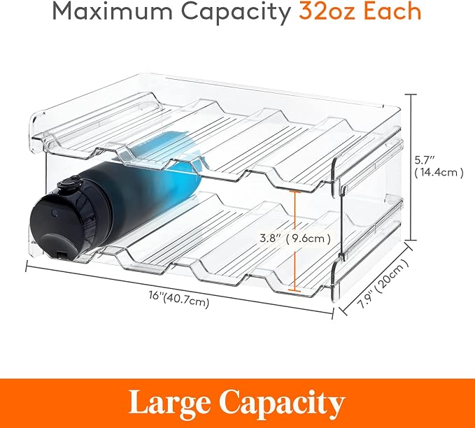 Lifewit Stackable Water Bottle Organizer - Image 4