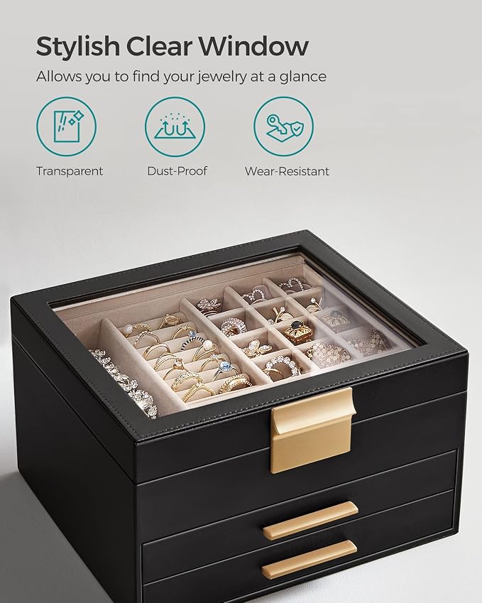 SONGMICS Jewelry Box Organizer - Image 4