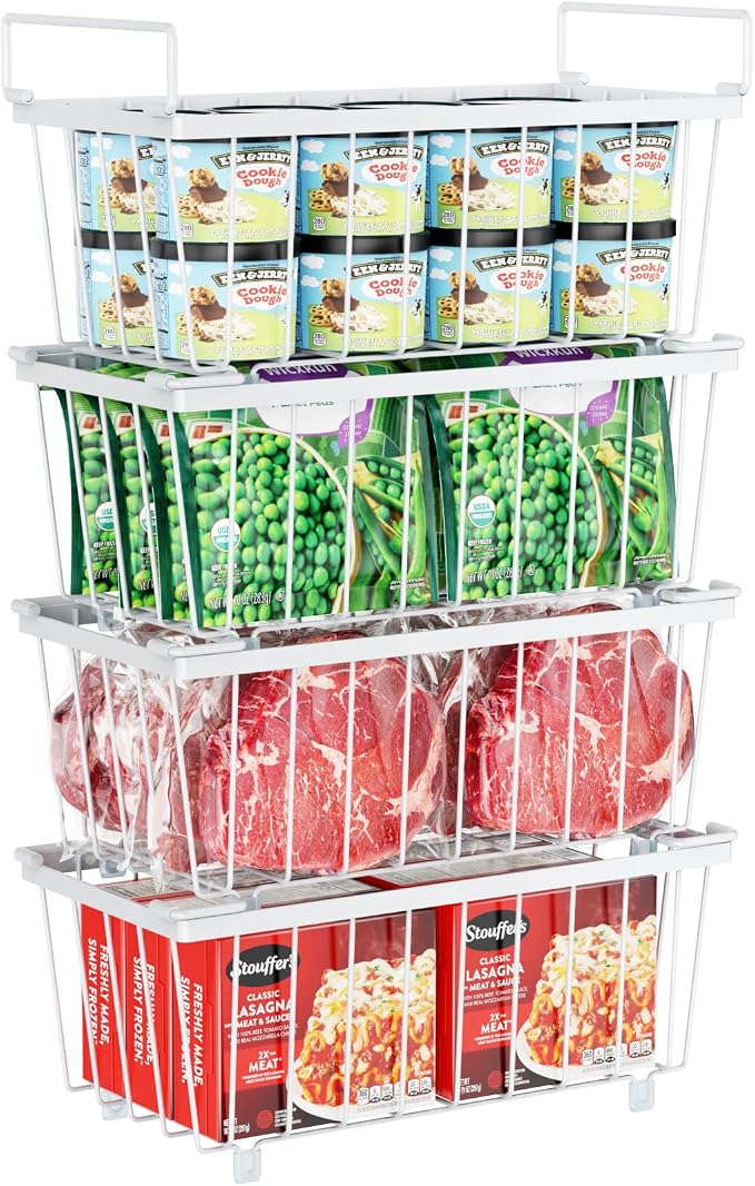 iSPECLE Deep Freezer Organizer Bins by iSPECLE