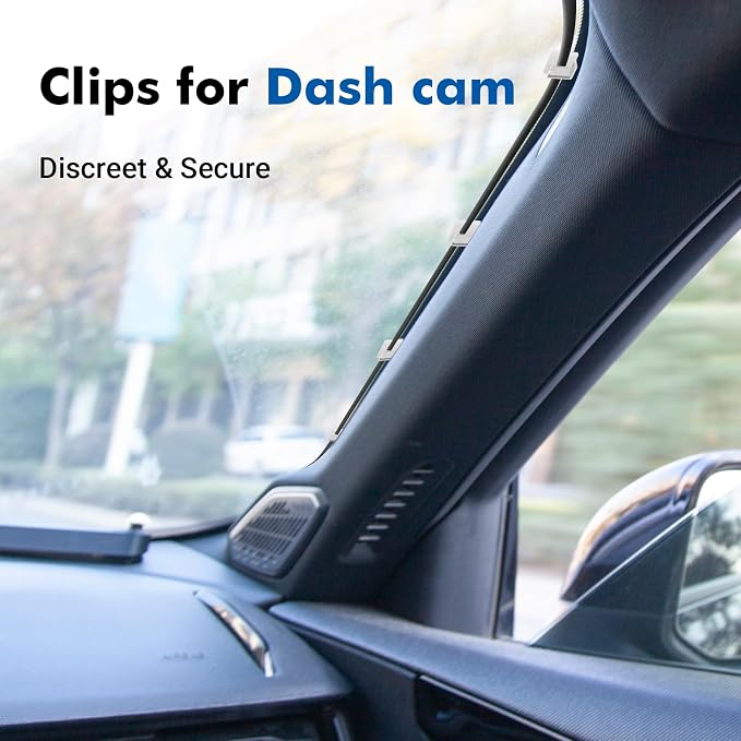 120 PCS Cable Clips, Christmas Light Clips, Cable Management Wire Organizer - Image 5
