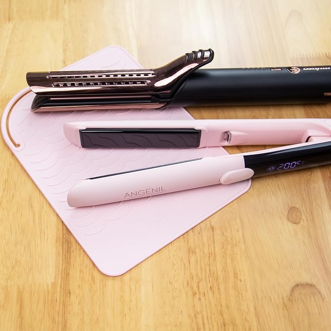 ANGENIL Flat Iron Silicone Mat and Travel Case - Image 2