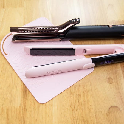 ANGENIL Flat Iron Silicone Mat and Travel Case - Image 2