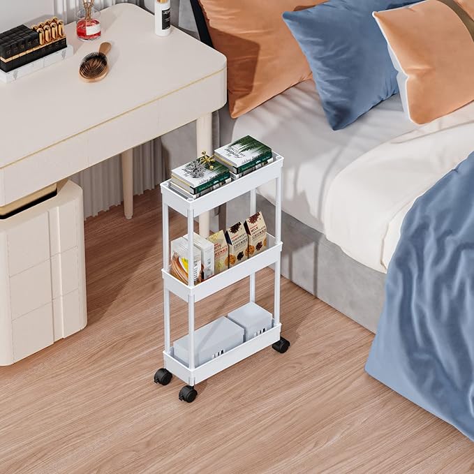 Sooyee 3 Tier Rolling Cart - Image 2