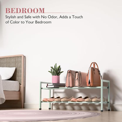 Bumusty 2-Tier Expandable Shoe Rack - Image 6