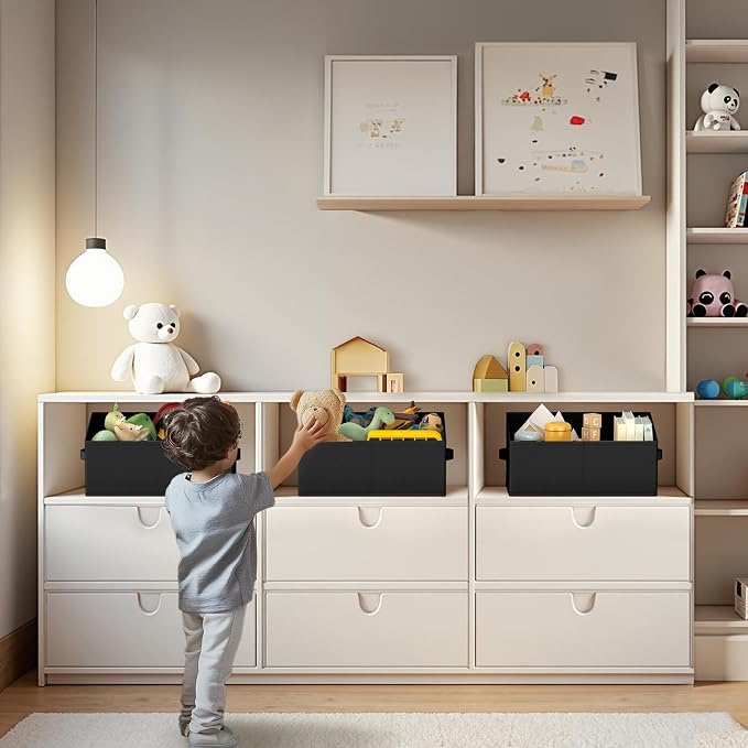 DIMJ Closet Storage Bins 8 Pack - Image 3
