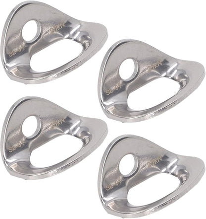 Yosoo Health Gear 10Pcs 316 Stainless Steel Climbing Bolt Hanger, 25KN Rock - Image 2