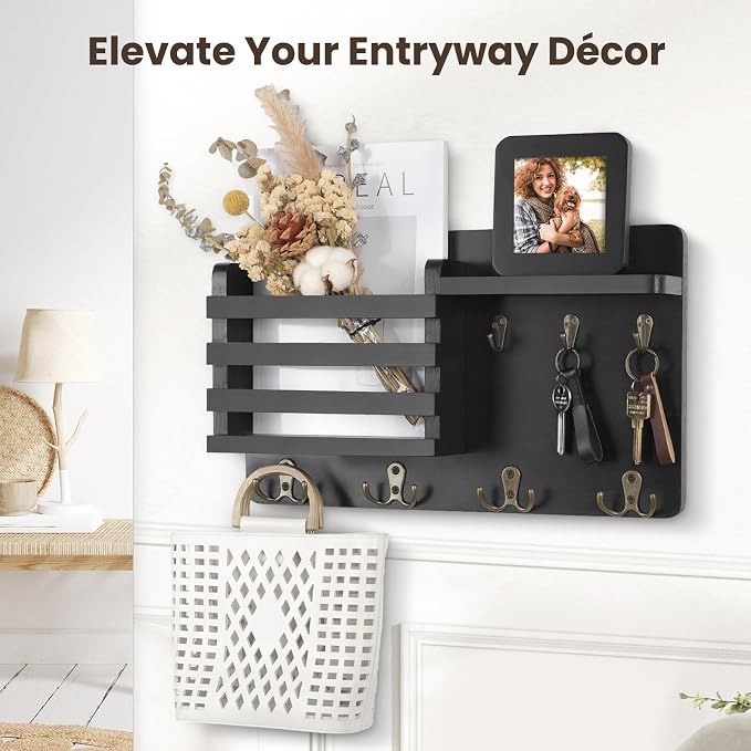 Nekon Mail Holder for Wall Mail Organizer - Image 3