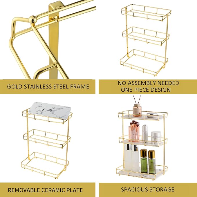 Bathroom Organizer Countertop Perfume Organizer Makeup Organizer Cosmetics - Image 4