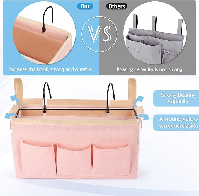 Bedside Storage Caddy/Bedside Hanging Storage Bag - Image 5