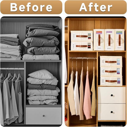 Bed Sheet Organizer 4 Pack - Image 2