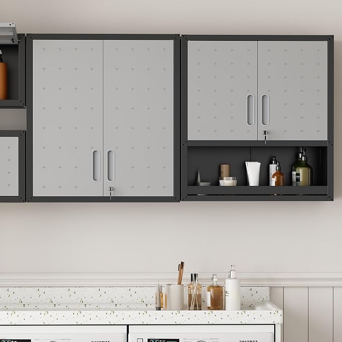 Metal Wall Cabinet, Garage Wall Cabinet - Image 2
