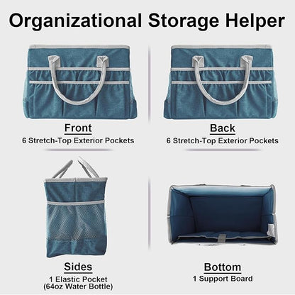 Cupohus Water-Resistant Art Organizer Tote Bag - Image 7