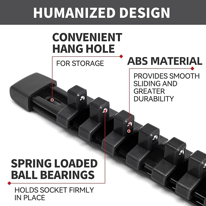 Socket Organizer Drive ABS Tools - Image 3
