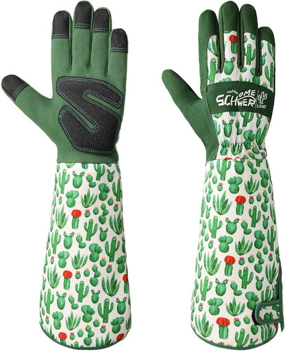 Schwer Gardening Gloves for Women, Rose Pruning Gloves by SCHWER
