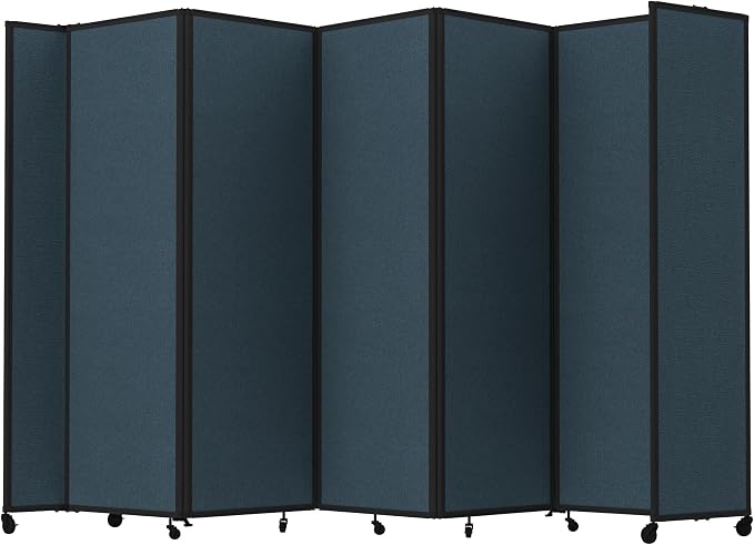 Versare Room Divider 360 Portable Wall Partition | Folding Panels | Large by VERSARE