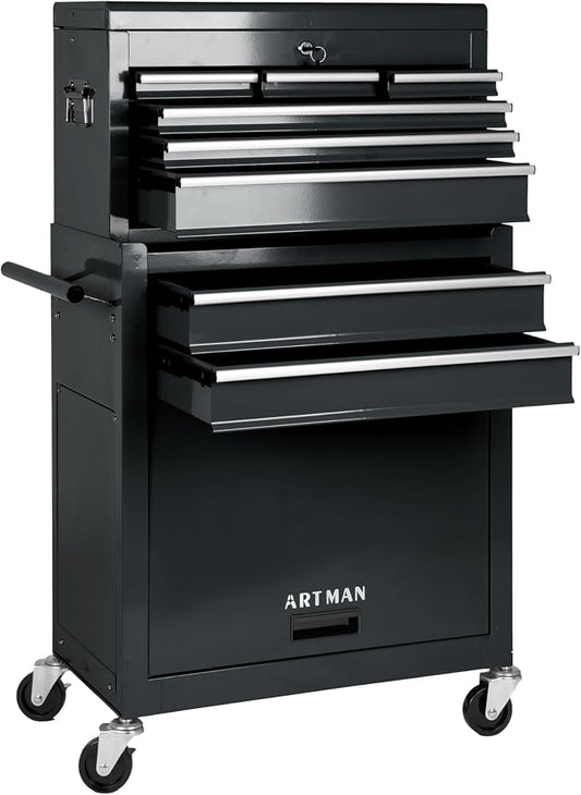 8-Drawer Rolling Tool Chest by Maxority