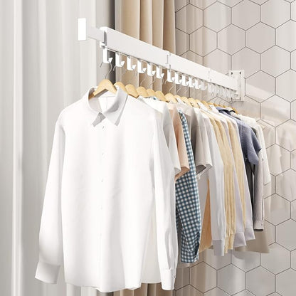 Clothes Drying Rack, Laundry Drying rack, Wall Mounted Clothes Rack, Clothes - Image 6