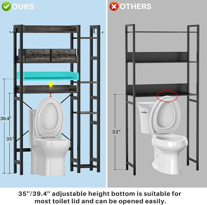 Over The Toilet Storage with 2 Drawers - Image 8