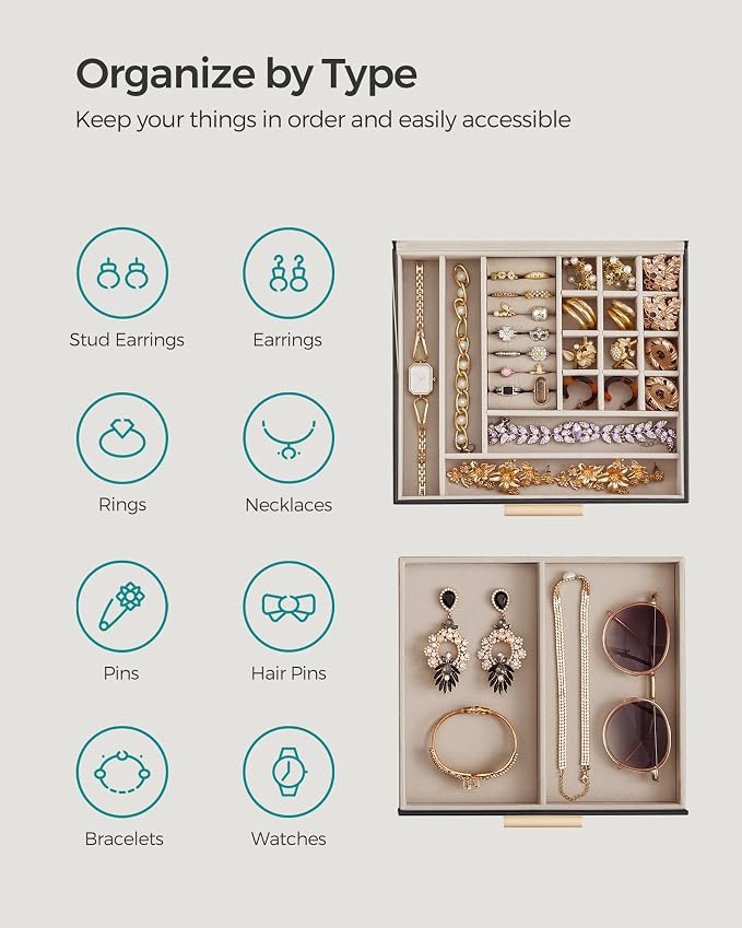 SONGMICS Jewelry Box Organizer - Image 3