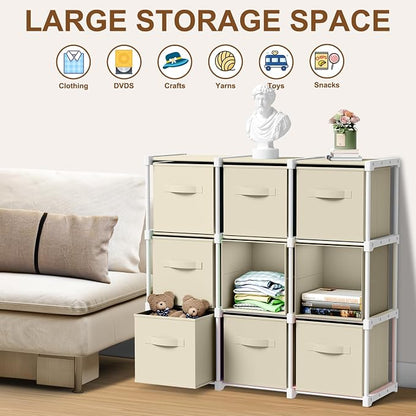 Briwooody 9 Cube Storage Organizer Bins - Image 6