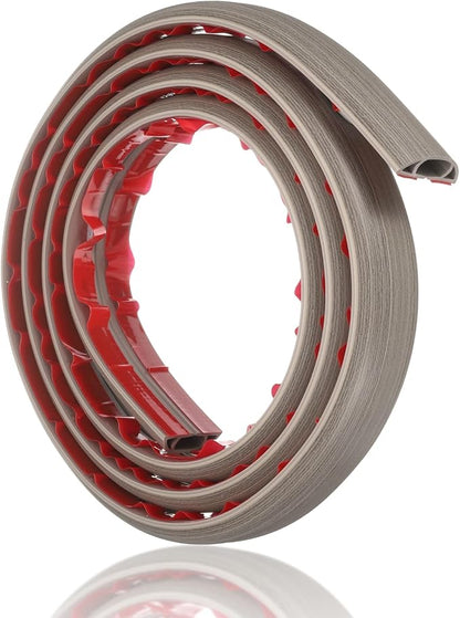 HARFINGTON 6ft Cord Cover Floor W0.6 x H0.33 Inner Channel PVC Hide Extension - Image 3