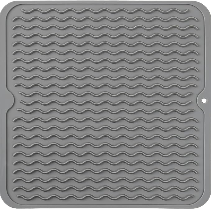 Silicone Dish Drying Mat for Multiple Usage, Easy clean, Eco-friendly, by MicoYang