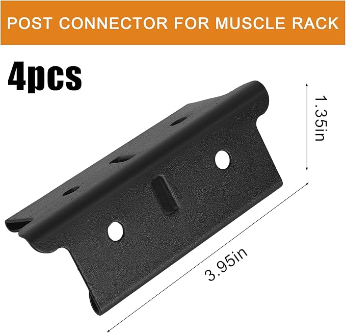 4 Pcs Post Coupling Coupler Connector - Image 2