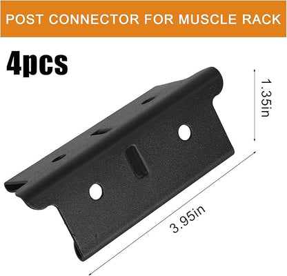 4 Pcs Post Coupling Coupler Connector - Image 2