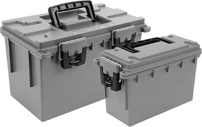 Sheffield Ammo Box Made in USA, Stackable Lockable Ammo Storage Box, Water & by Sheffield
