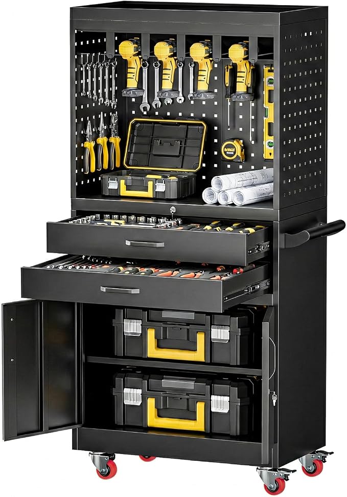 Professional Mobile Tool Cart by DINWORKOffice